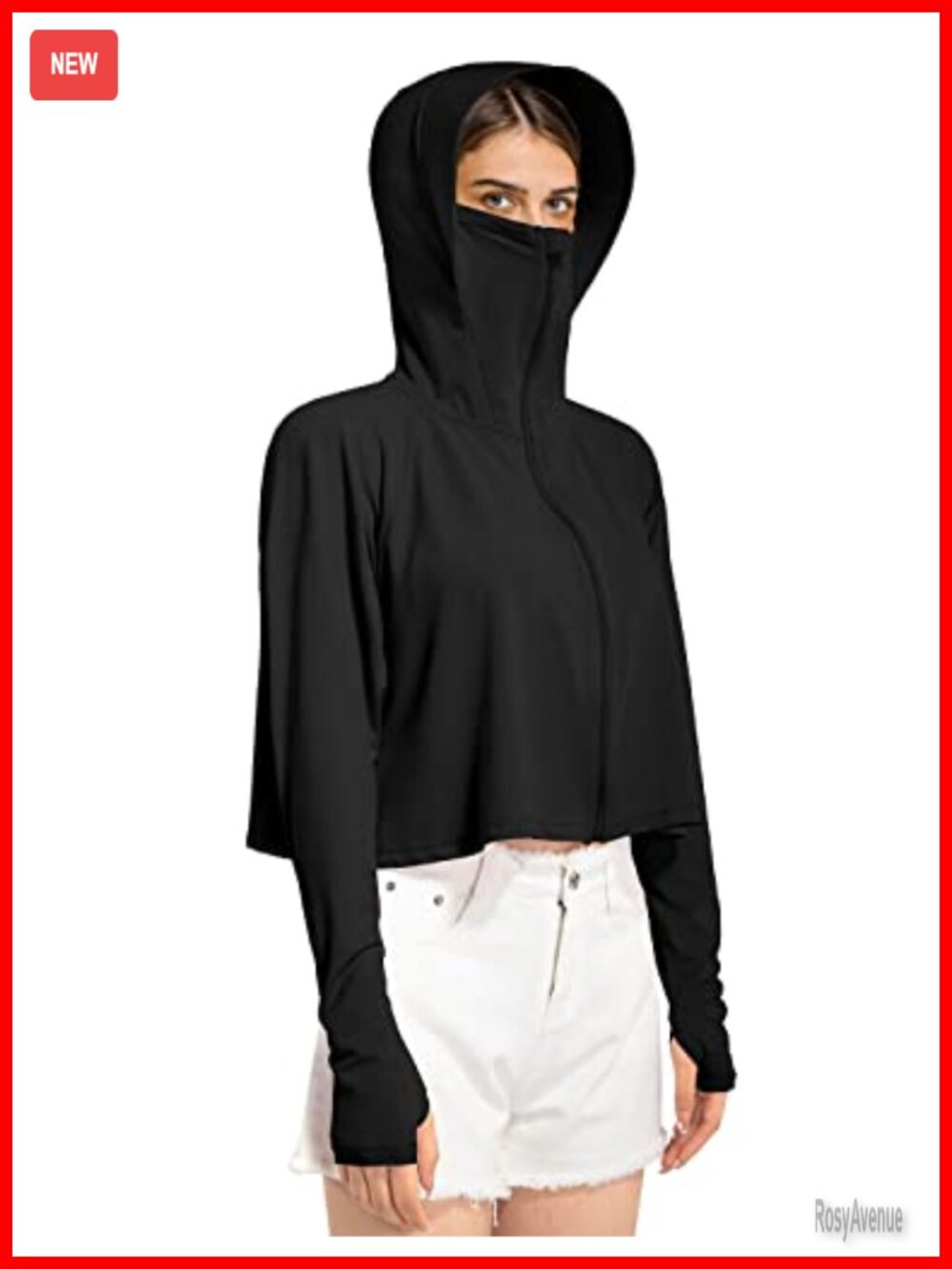 Womens UPF 50+ Sun Protection Jacket Lightweight Zip Outdoor Running Hiking